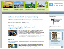 Tablet Screenshot of kraftwerkforschung.info